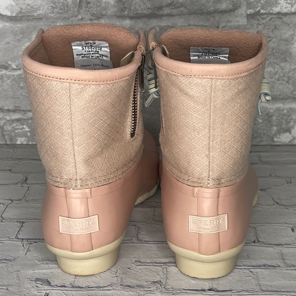 Sperry Saltwater Wool Dusty Rose (w Thinsulate) like new! - Picture 9 of 9